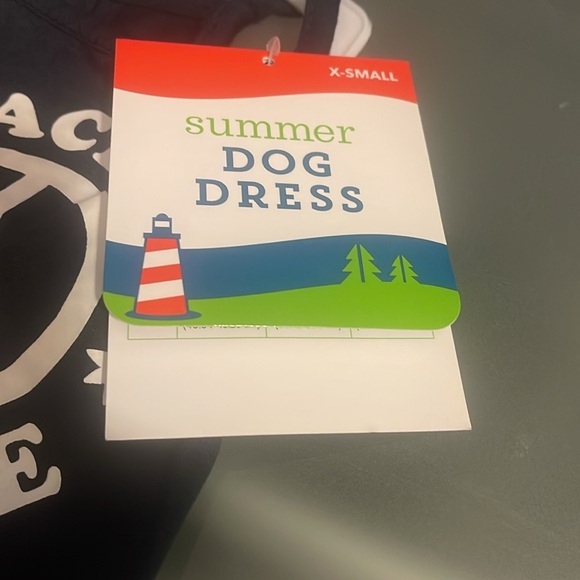Summer Dog Dress “Peace In Nature” NEW X-Small - Picture 2 of 6